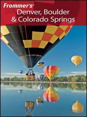cover image of Frommer's Denver, Boulder & Colorado Springs